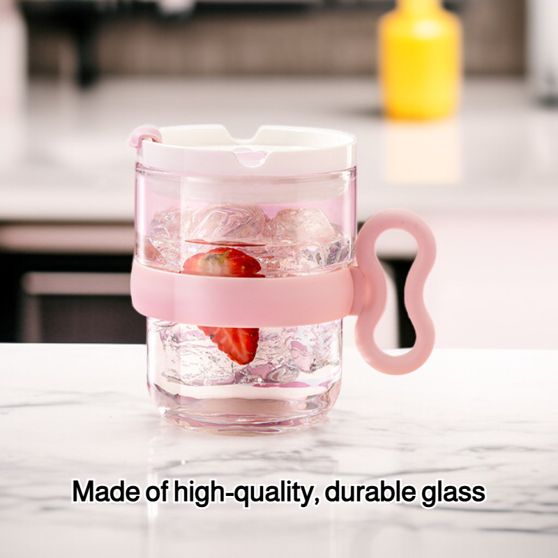 Glass with lid