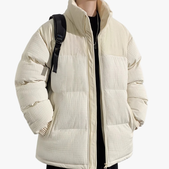 커플 패딩 가을 겨울 기모 차이나 베이커리 패딩 남녀 패션 프린트 패딩