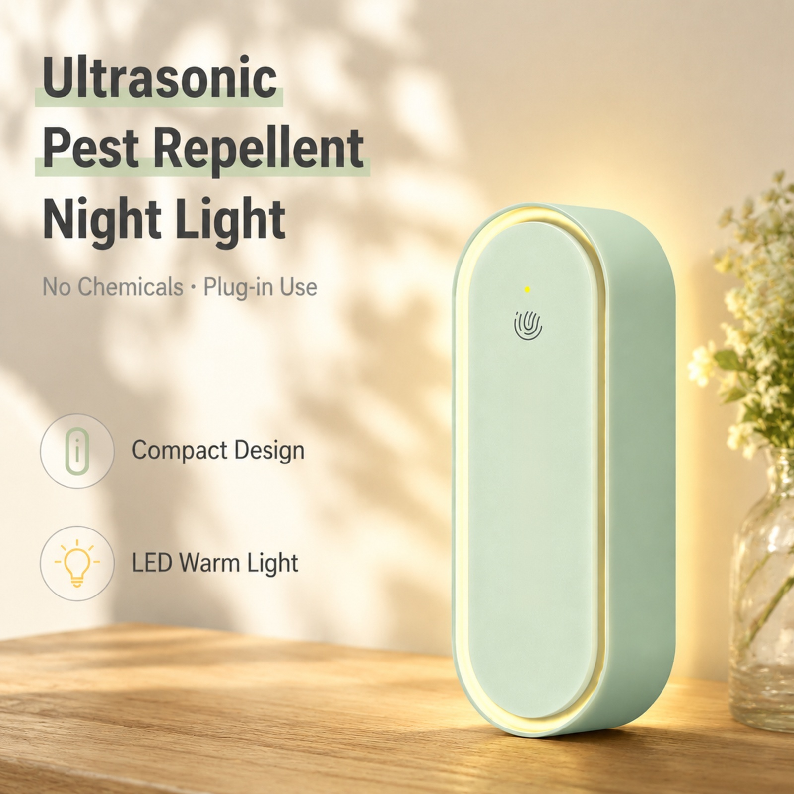 Smart Ultrasonic Mouse and Mosquito Repeller
