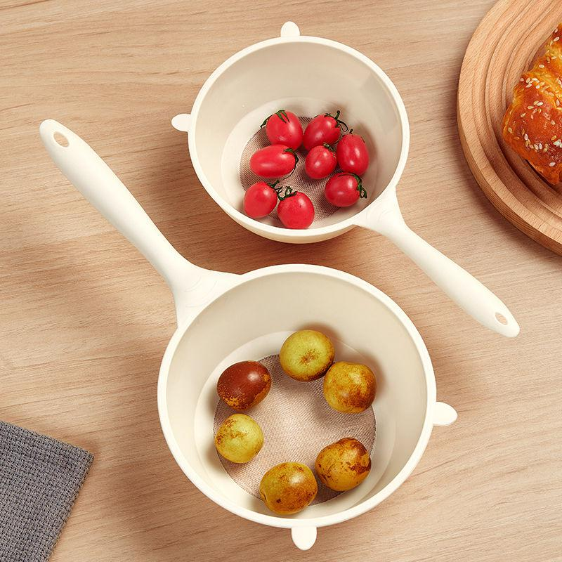 Colador práctico y ligero para lavar arroz