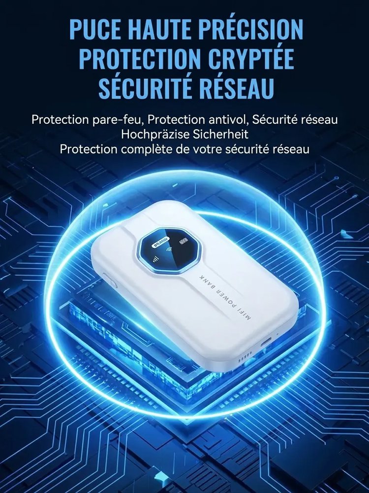 WiFi portable illimité, couverture mondiale, gratuit à vie