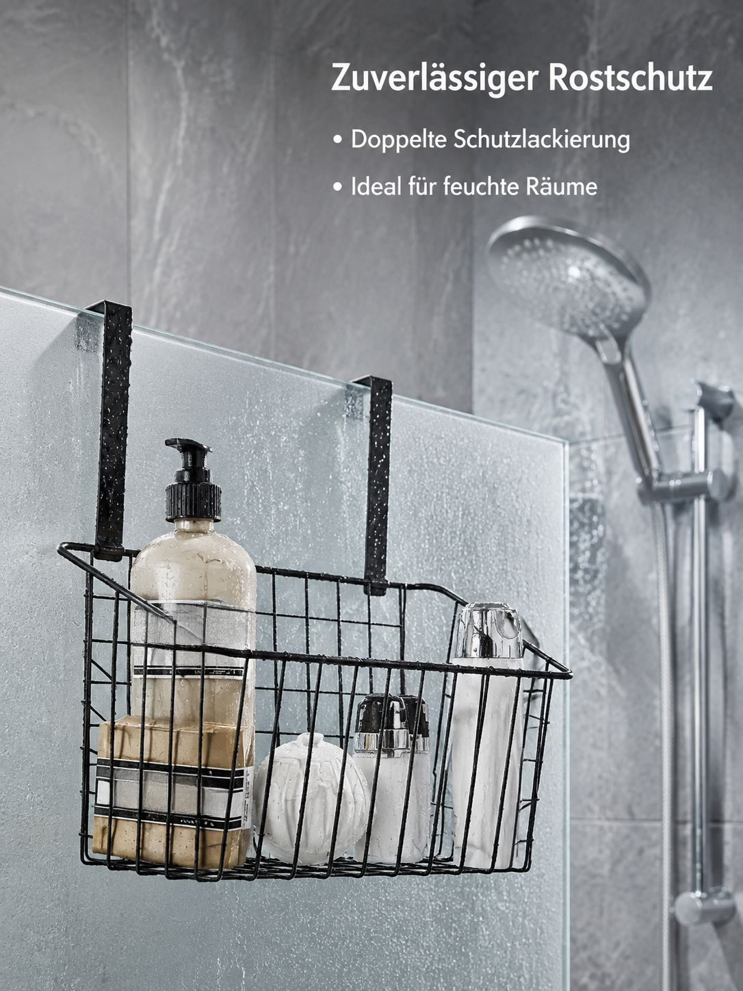 Vielseitiger Aufbewahrungskorb für Bad, Küche und Schlafzimmer