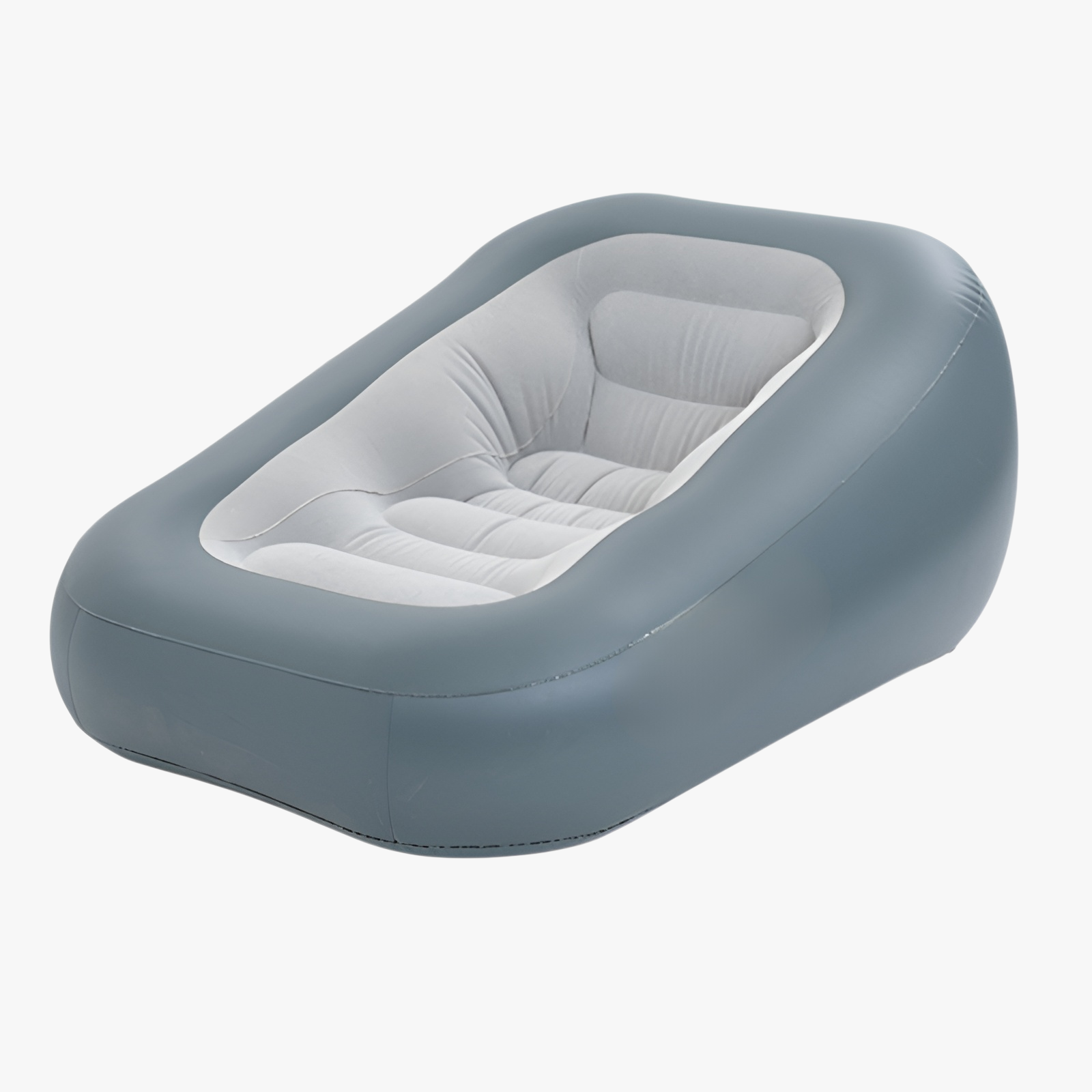 エアーソファー コンパクト ワンタッチ自動膨張 ポンプ内蔵 3.9kg超軽量 ふわふわな手触り 1人掛け  柔軟快適 防湿 防熱 防寒 防汚 エアチャンバー  カウチソファー インフレータブルソファ 