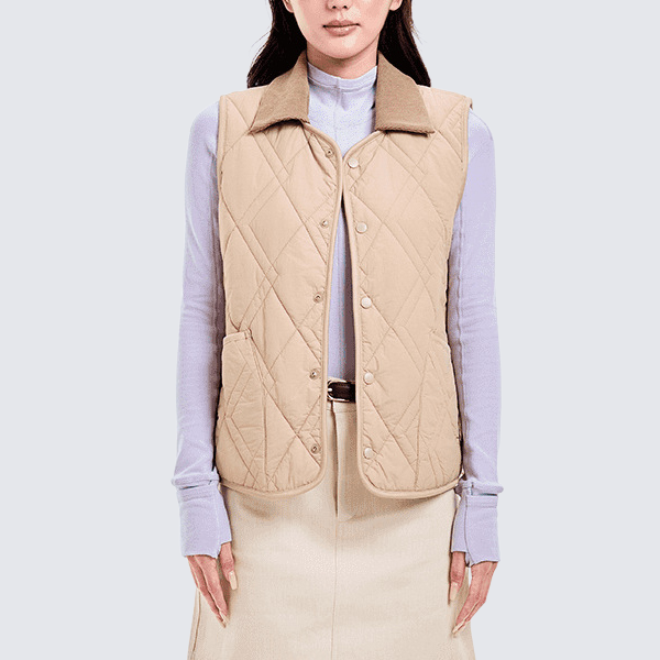 可拆領男女羊毛馬夾 