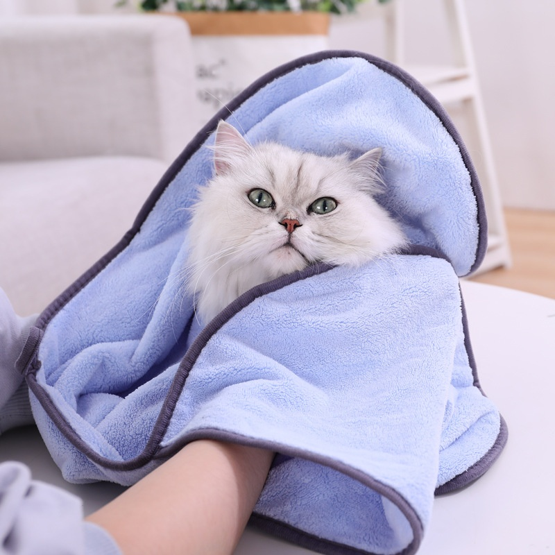 반려동물용 속건성 목욕 타월