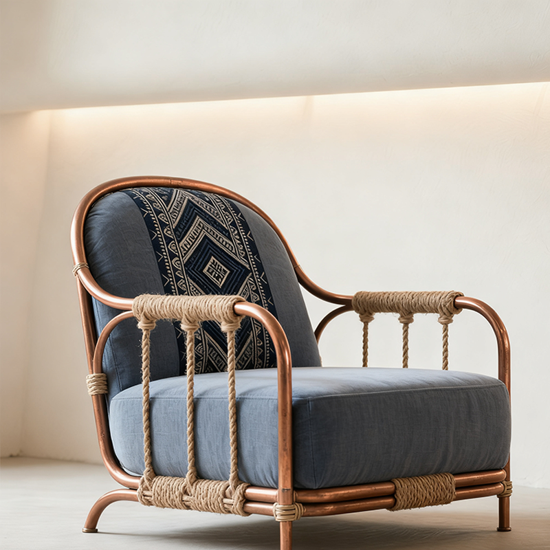 現代簡約單人沙發椅