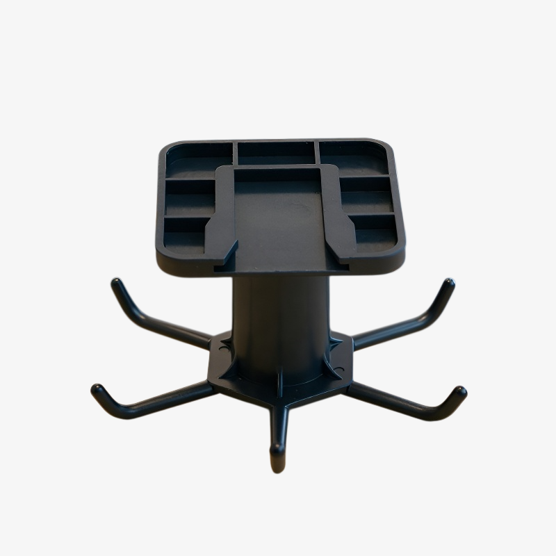 Estante superior para gabinete de cocina con ganchos