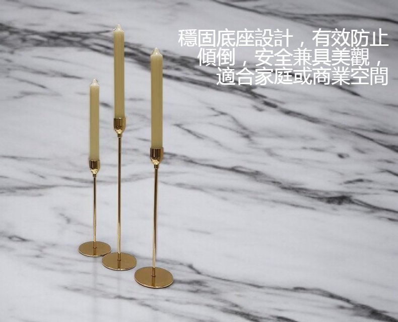 北歐輕奢風燭臺居家裝飾效果圖