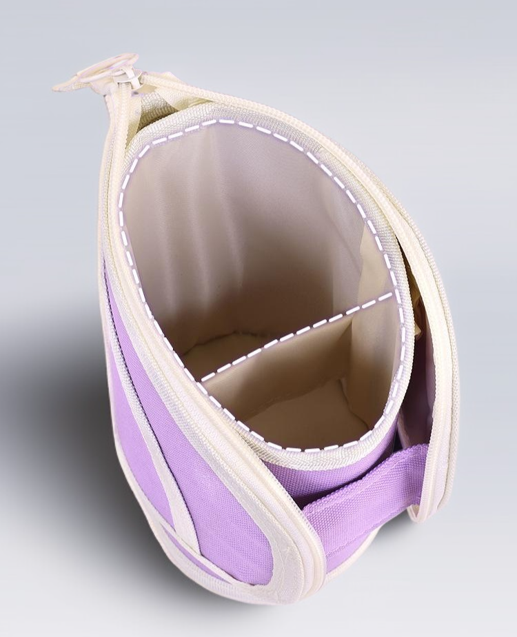 Portable multifunctional pencil case on desk