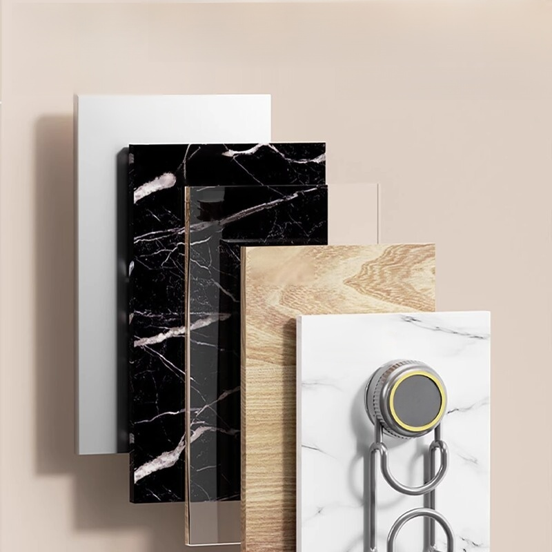 No-drill wall-mounted storage rack