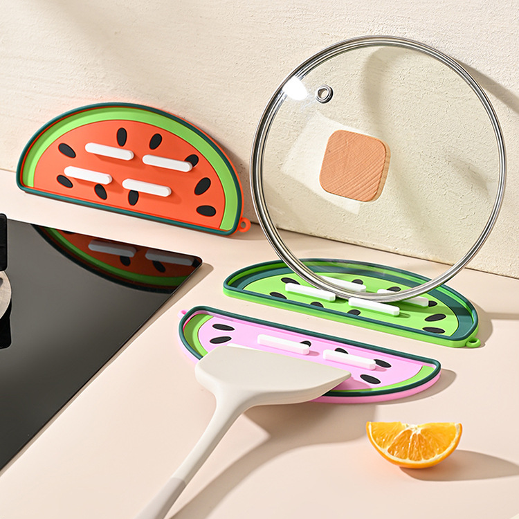 수박 모양 방열 냄비뚜껑 받침대