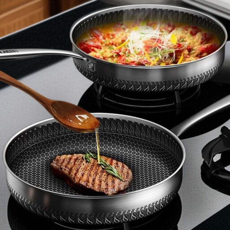 가정용 논스틱 후라이팬 양면 프라이팬 가스레인지 적용 부침개 오믈렛 프라이팬