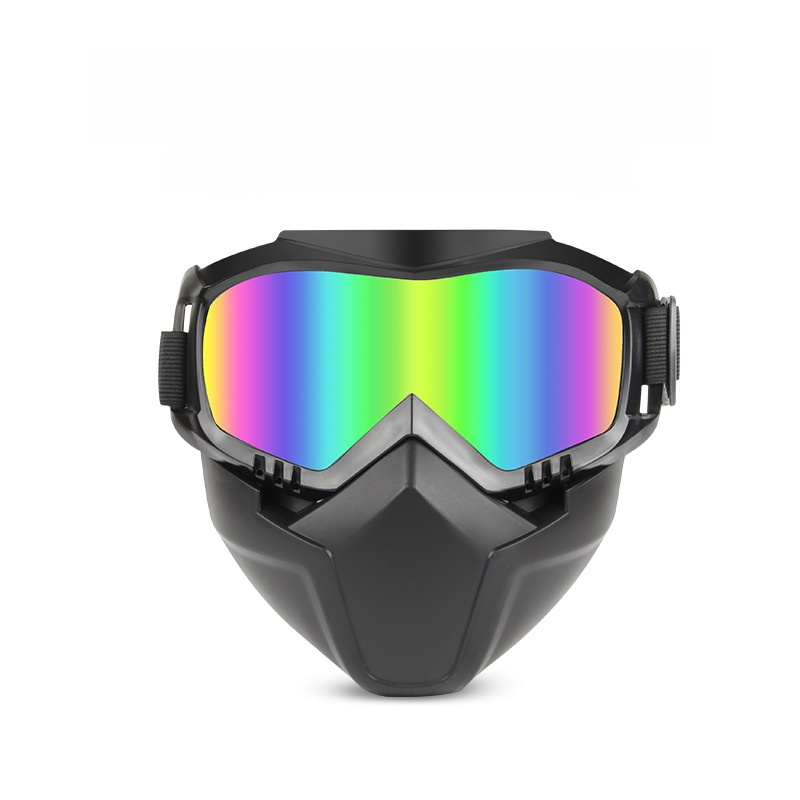 Pantalla facial a prueba de salpicaduras y polvo