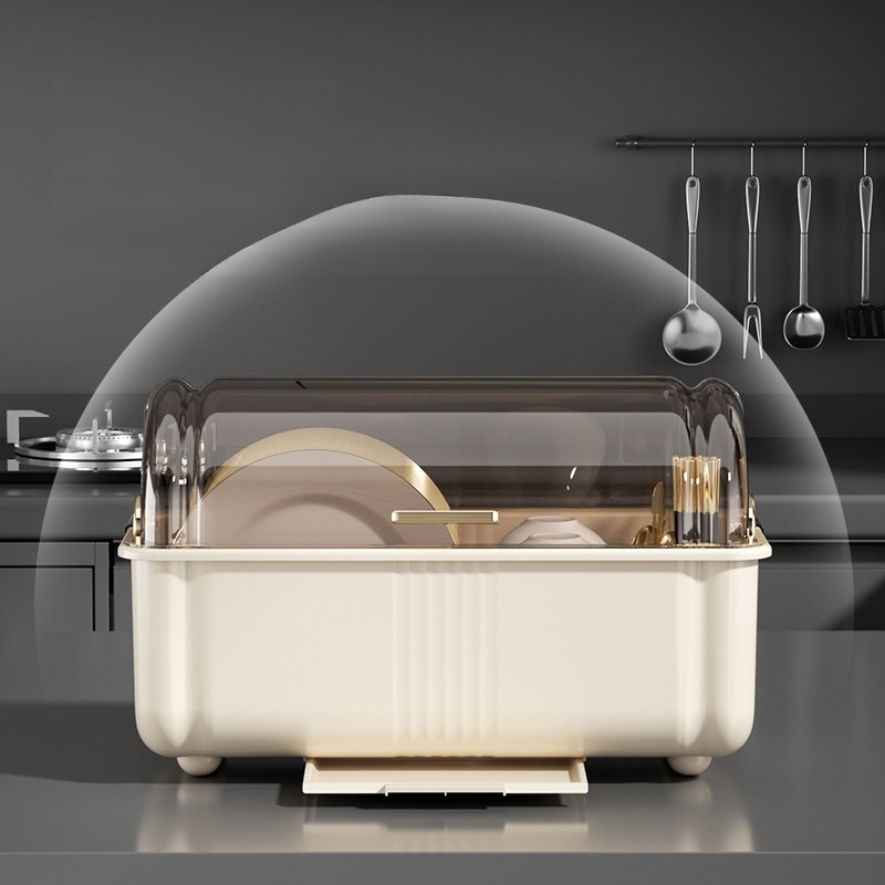 廚房多功能碗盤收納盒