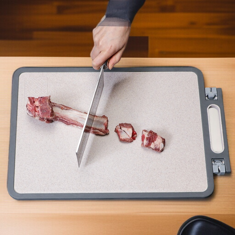 石抗菌まな板食品グレードのステンレス鋼プラスチックまな板まな板家庭の台所を研ぐとホーム