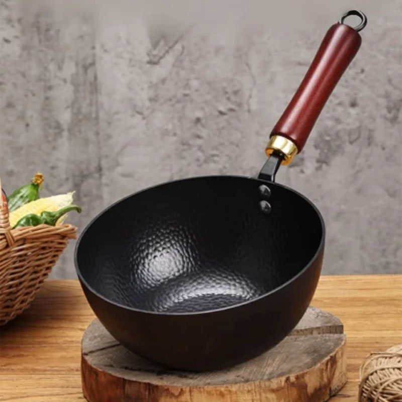 Handcrafted Hammered Texture Large Belly Pot