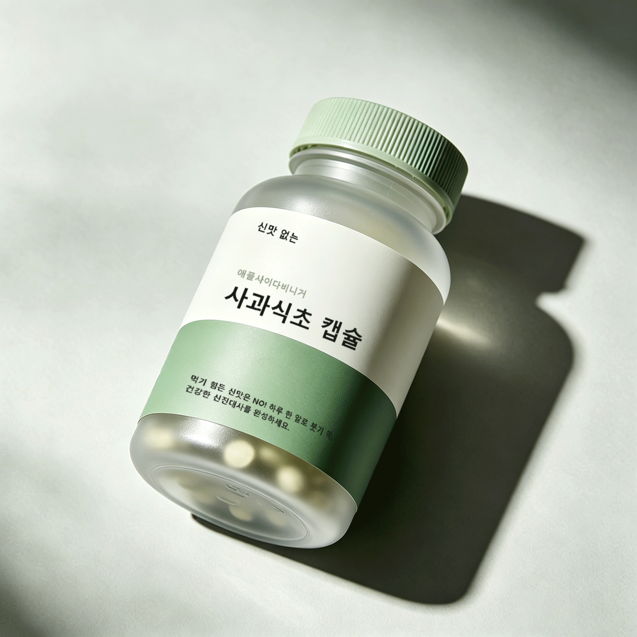 체중 관리에 좋은 사과식초 캡슐