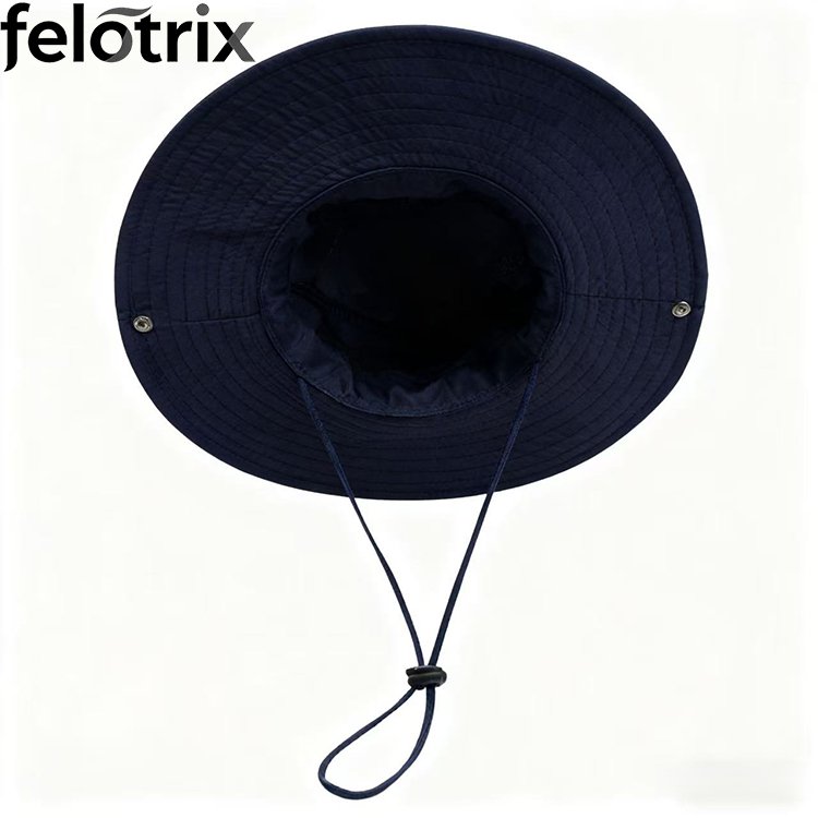 หมวกกันแดดสีพื้นเรียบ หมวกกันแดดกลางแจ้ง หมวกเดินป่า