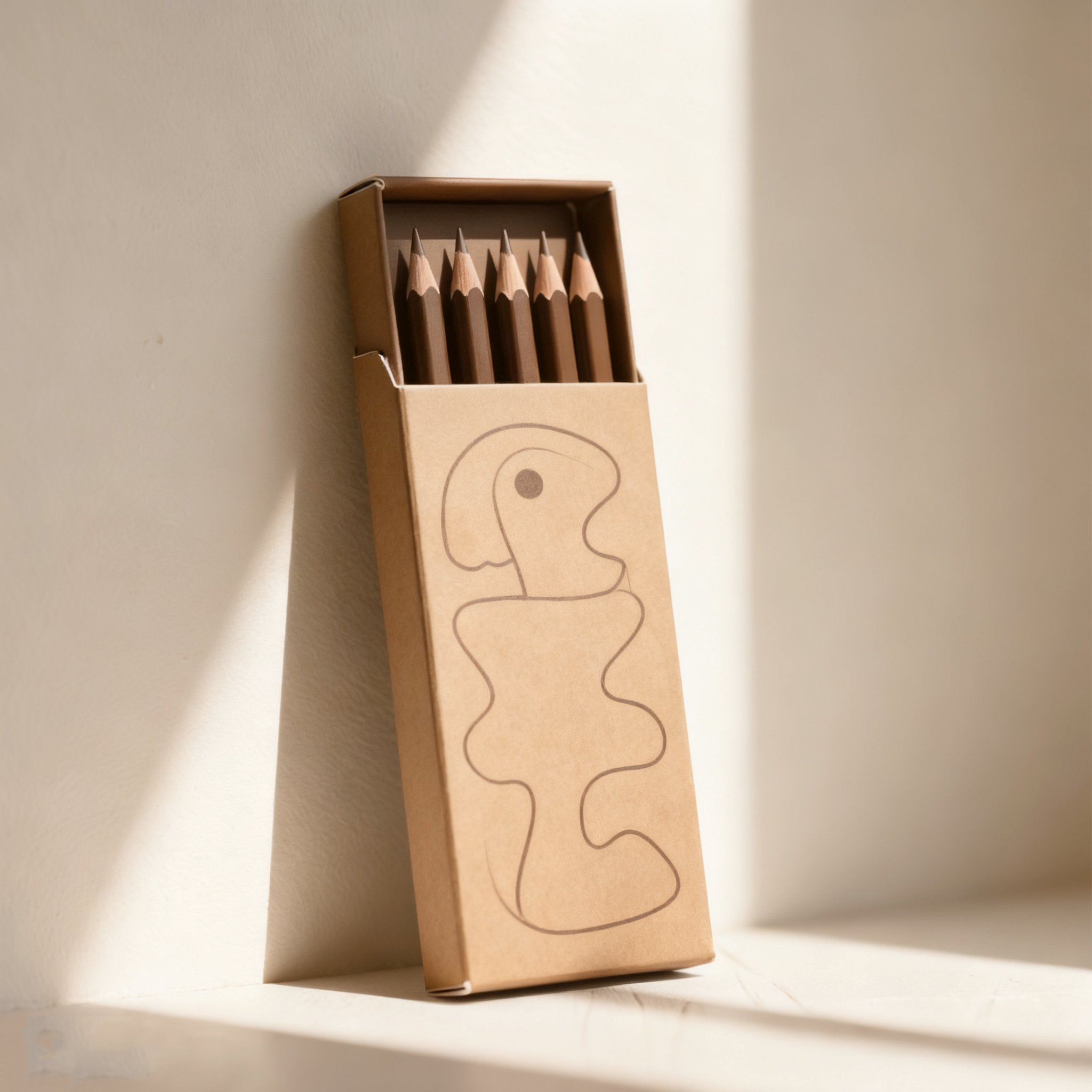 おしゃれな炭筆セット（5箱入り）