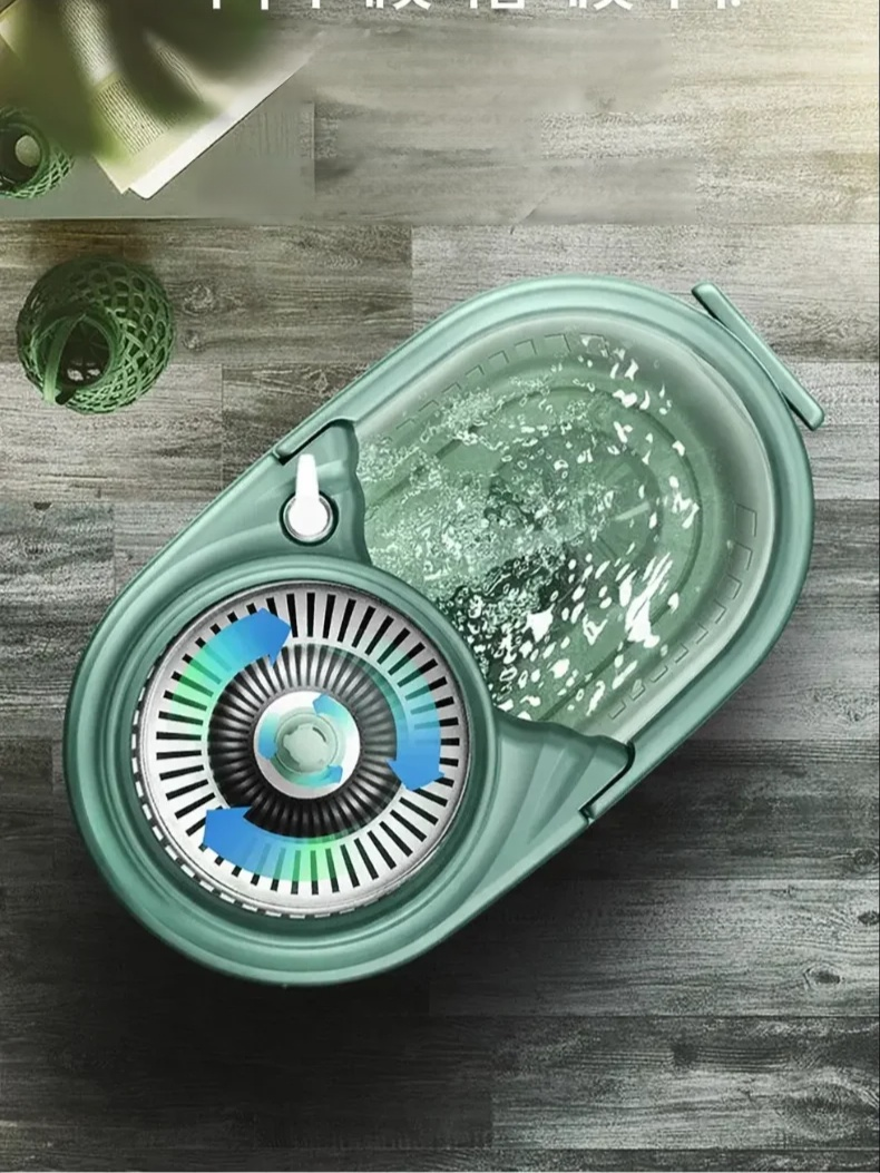 Fregona fácil de usar y lavar a mano