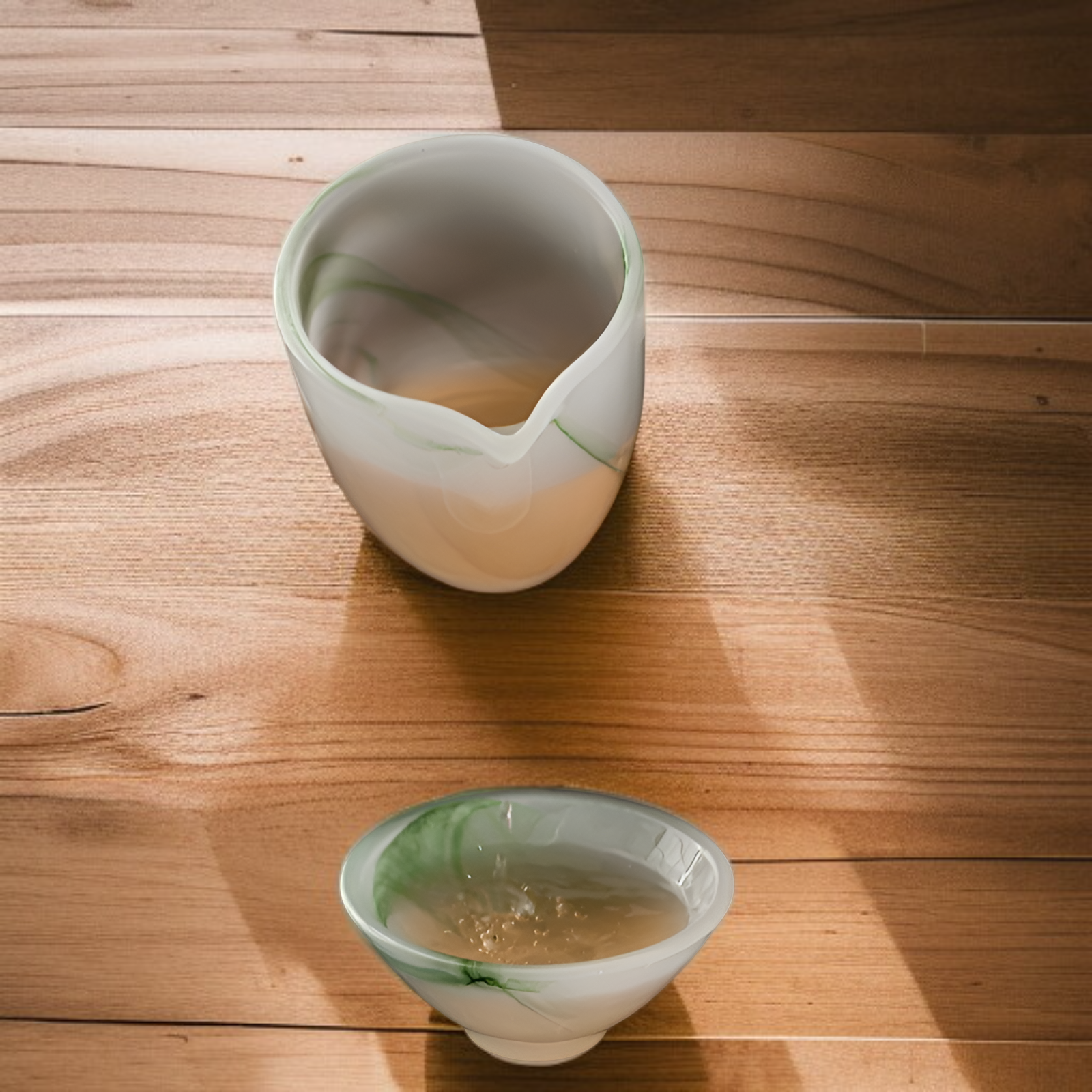 リビングに置かれた線香立てのインテリア例