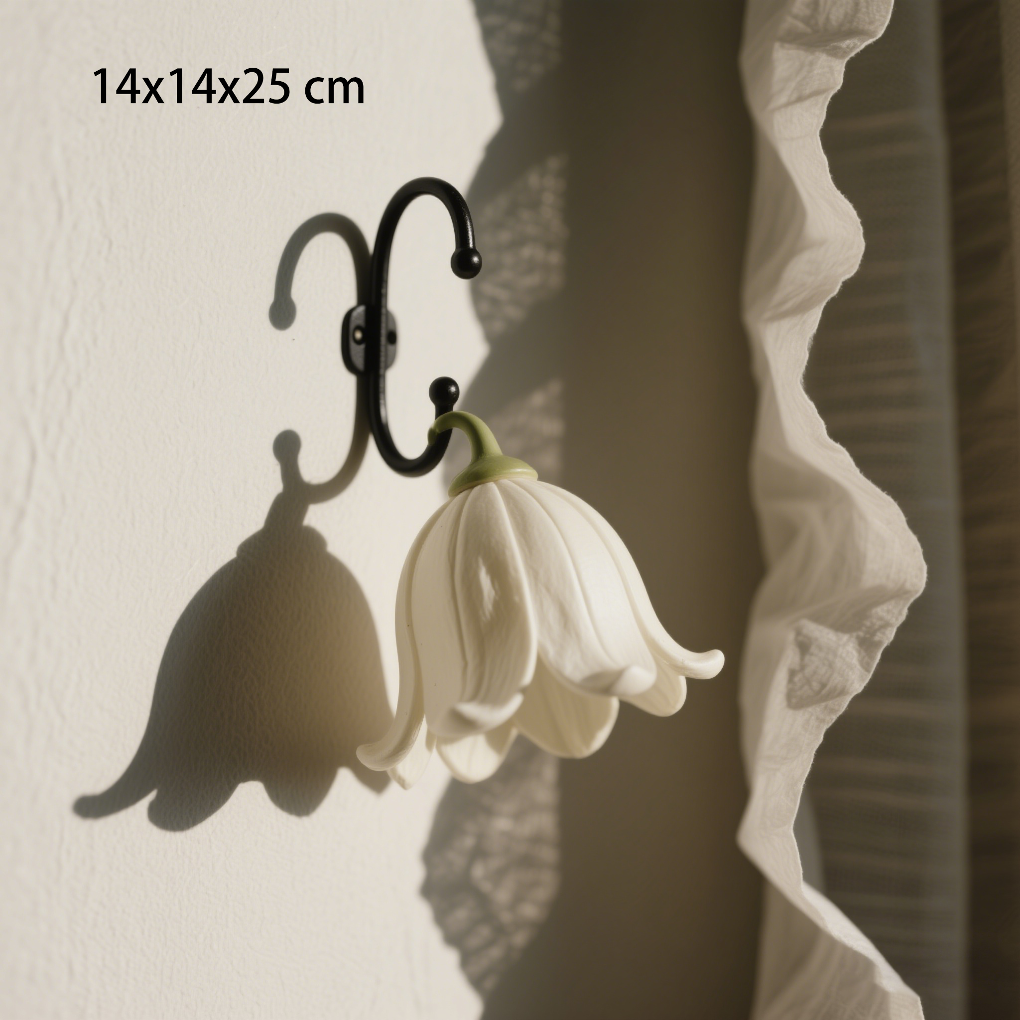 ファブリックフラワー雰囲気ライトの美しい花型デザイン