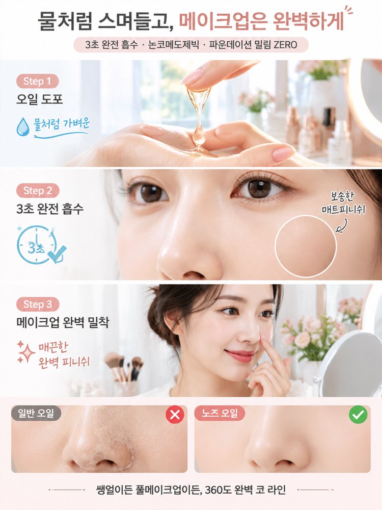 3D 입체 코 라인 케어 에센셜 오일