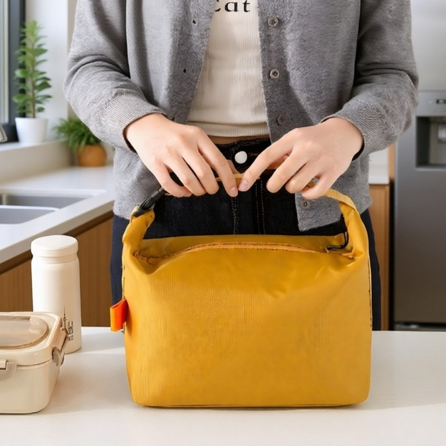 Bolsa de picnic térmica portátil, bolsa de almuerzo con gran capacidad