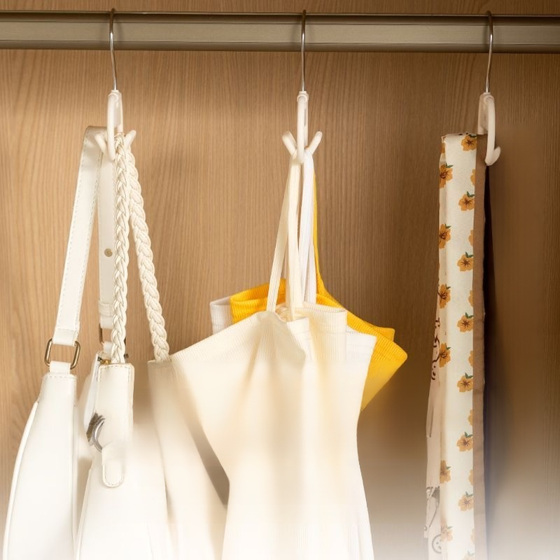 ミニ衣類ハンガー多機能収納ラック