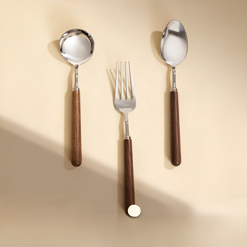 ช้อนซุปหนาอุปกรณ์สแตนเลส