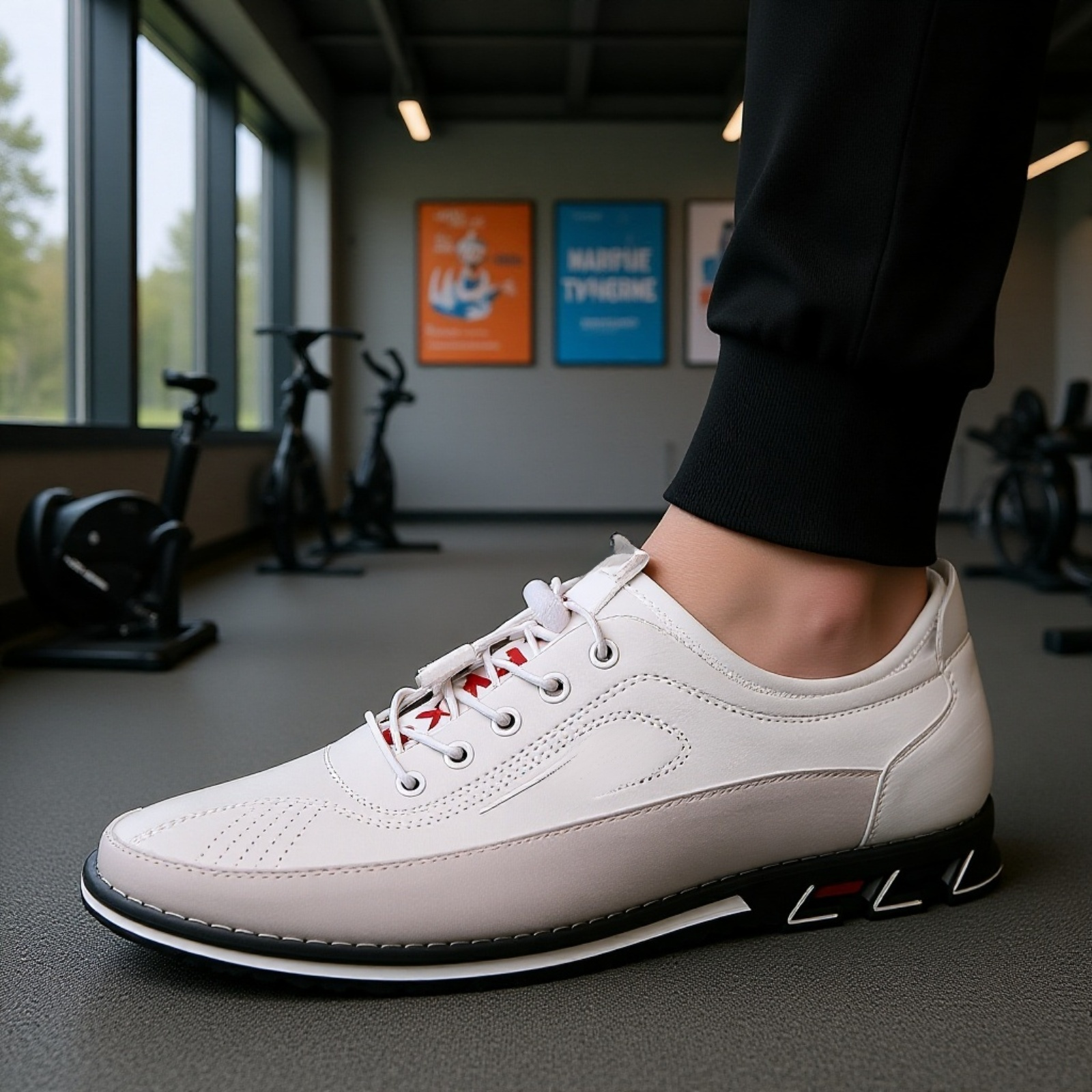 화이트 패션 남성용 신발