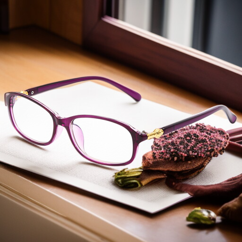  Damen-Lesebrille mit klassischem Muster