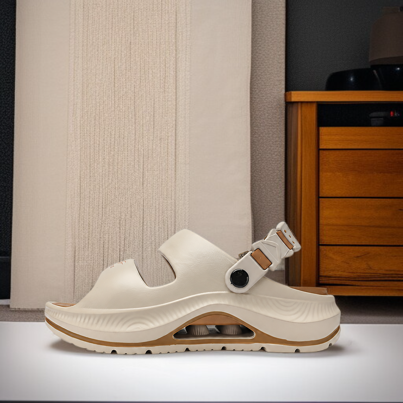 Men's Fashionable Casual Beach Sandals, Summer Soft Sole Non-Slip Home Slippers