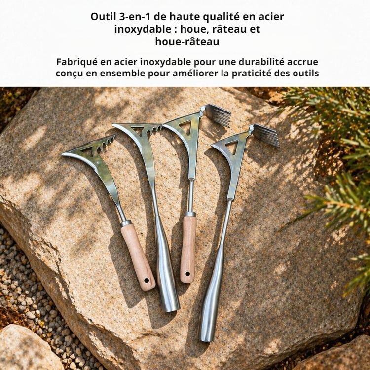 Couteau coupe-herbe pour désherbage