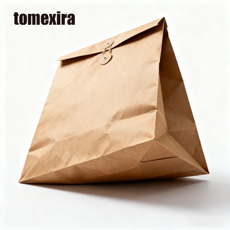 Kartotéční sáček z kraftového papíru velikosti A4 pro kancelářské potřeby (balení po třech)