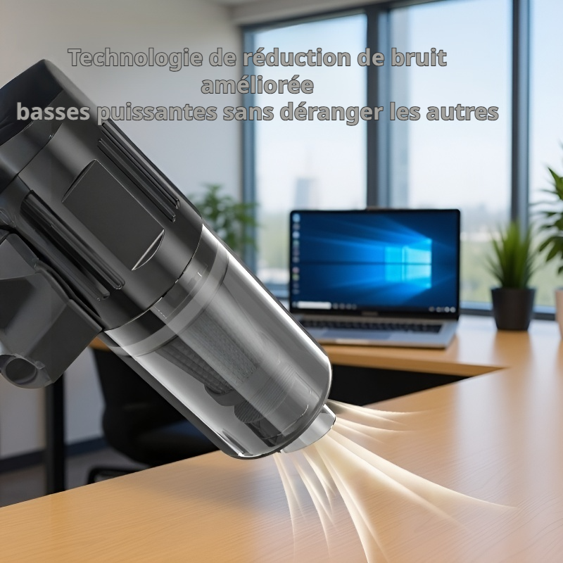 Aspirateur de voiture sans fil portable à main