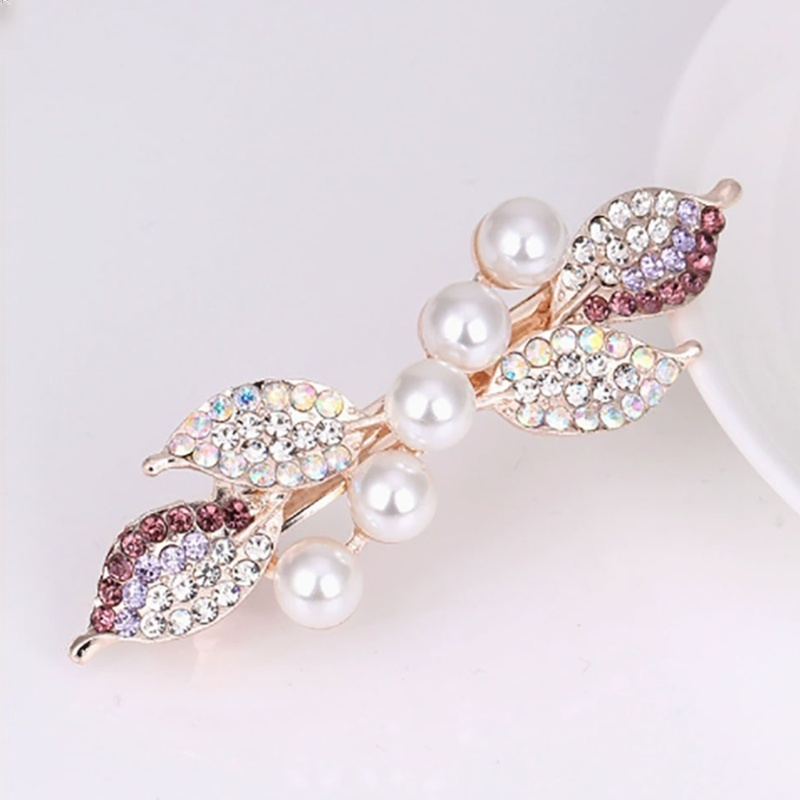 Duża spinka do włosów w kształcie kokardy