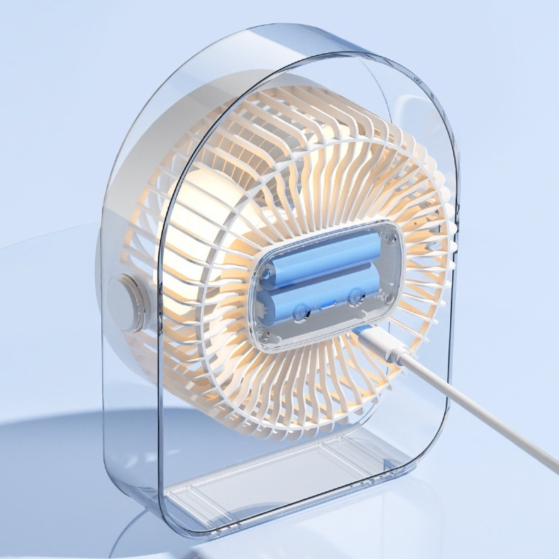 Engine Air-Cooled Ice Desktop Fan