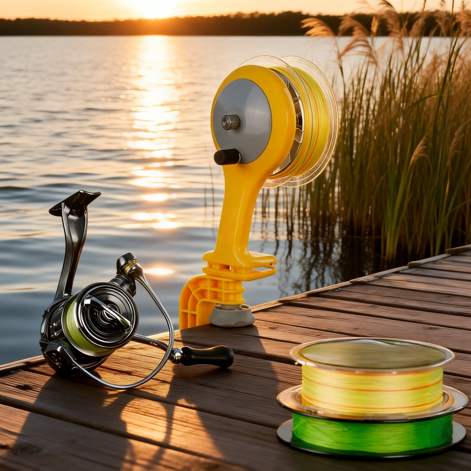 อุปกรณ์ตกปลาม้วนสายเบ็ด