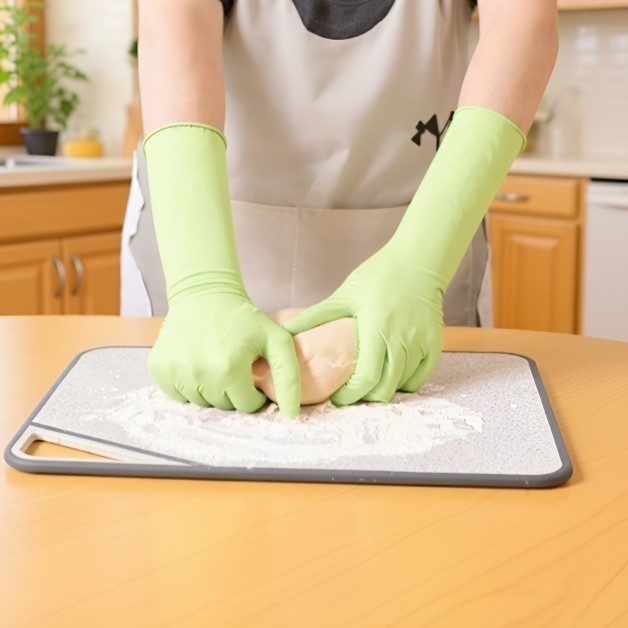 손을 보호하는 보습 니트릴 장갑