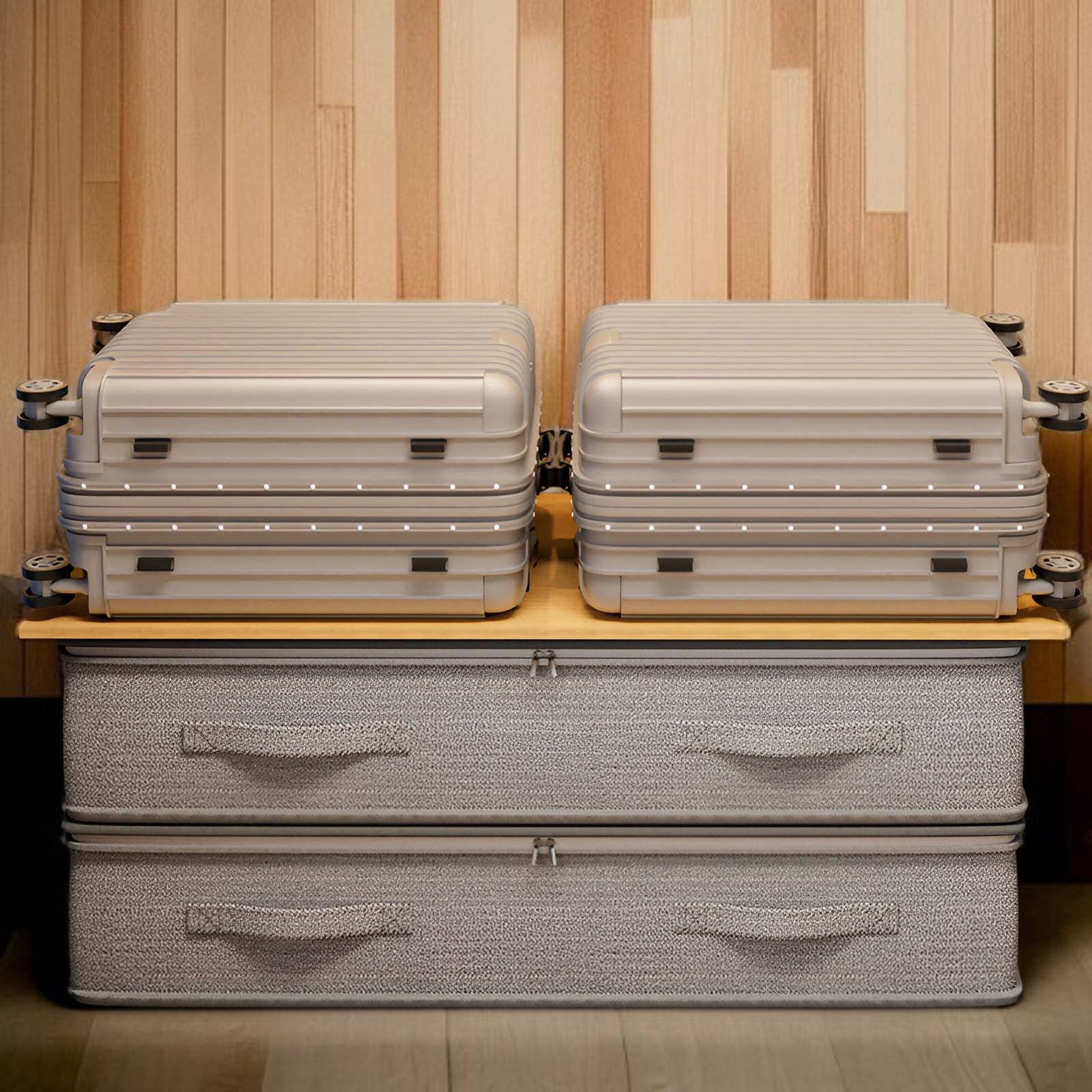 ベッド下収納ボックス フラットな家庭用引き出し式季節キルト収納ボックス ベッド下収納アーティファクト衣類収納ボックス