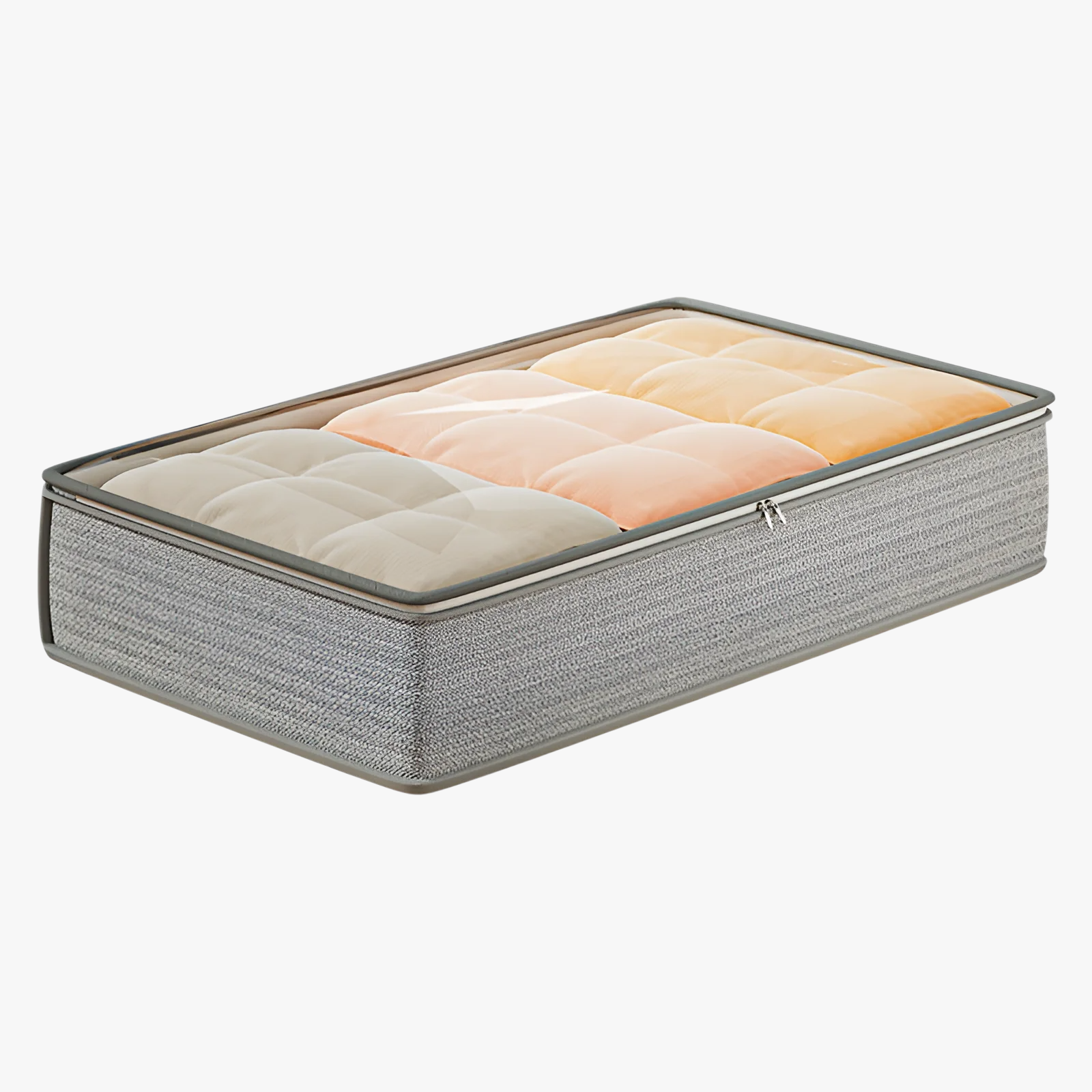 ベッド下収納ボックス フラットな家庭用引き出し式季節キルト収納ボックス ベッド下収納アーティファクト衣類収納ボックス