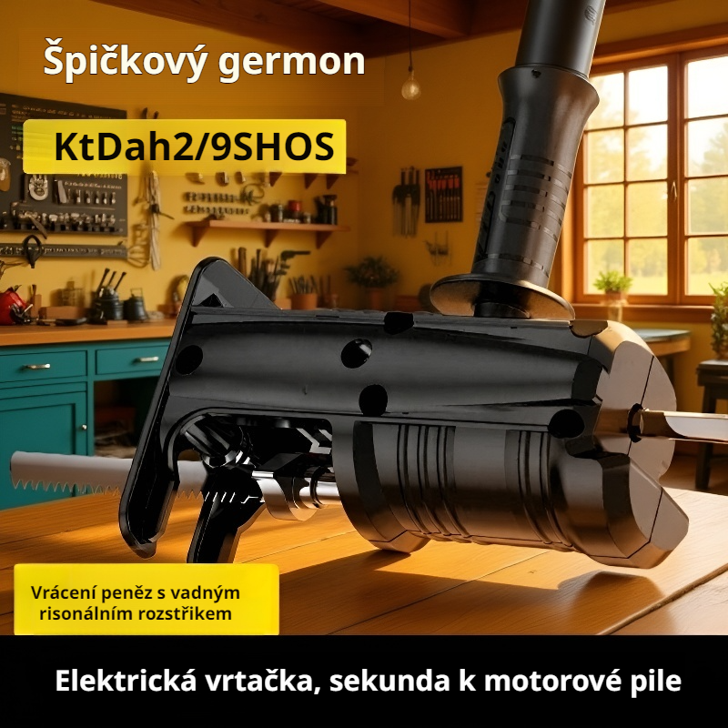  Převodová hlava na elektrickou vrtačku, domácí multifunkční ruční pila na dřevo