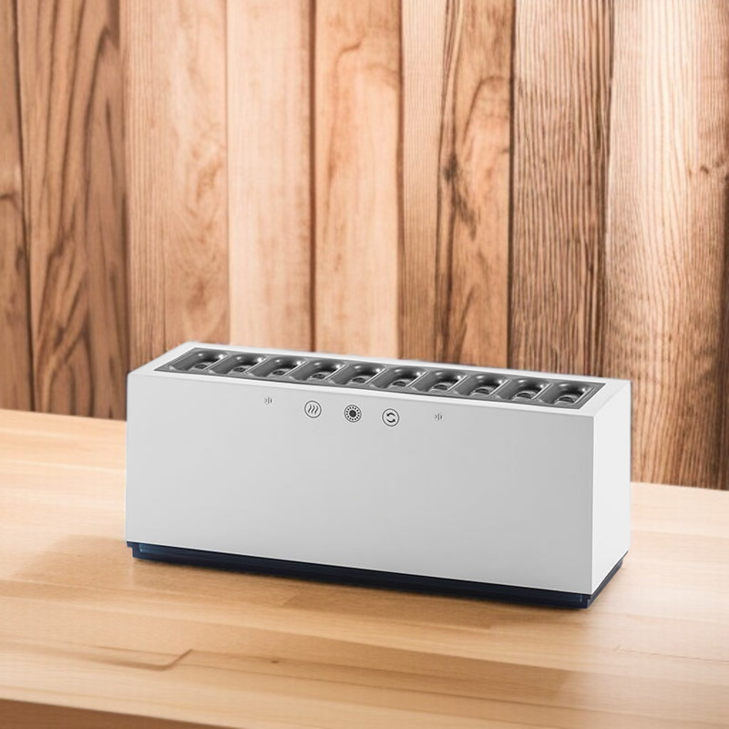 Kleiner, farbenfroher Luftbefeuchter mit dynamischer Tonaufnahme, cool und tragbar