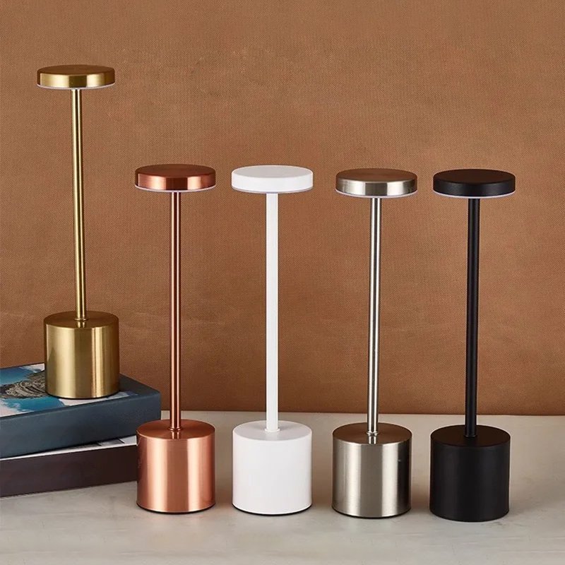 可充電發光二極體無繩檯燈無級調光