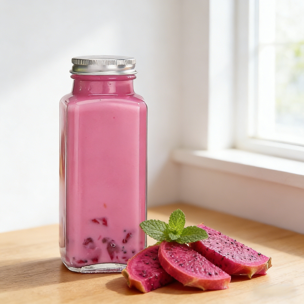 Milk Tea Beverage Glass Dispensing Bottle