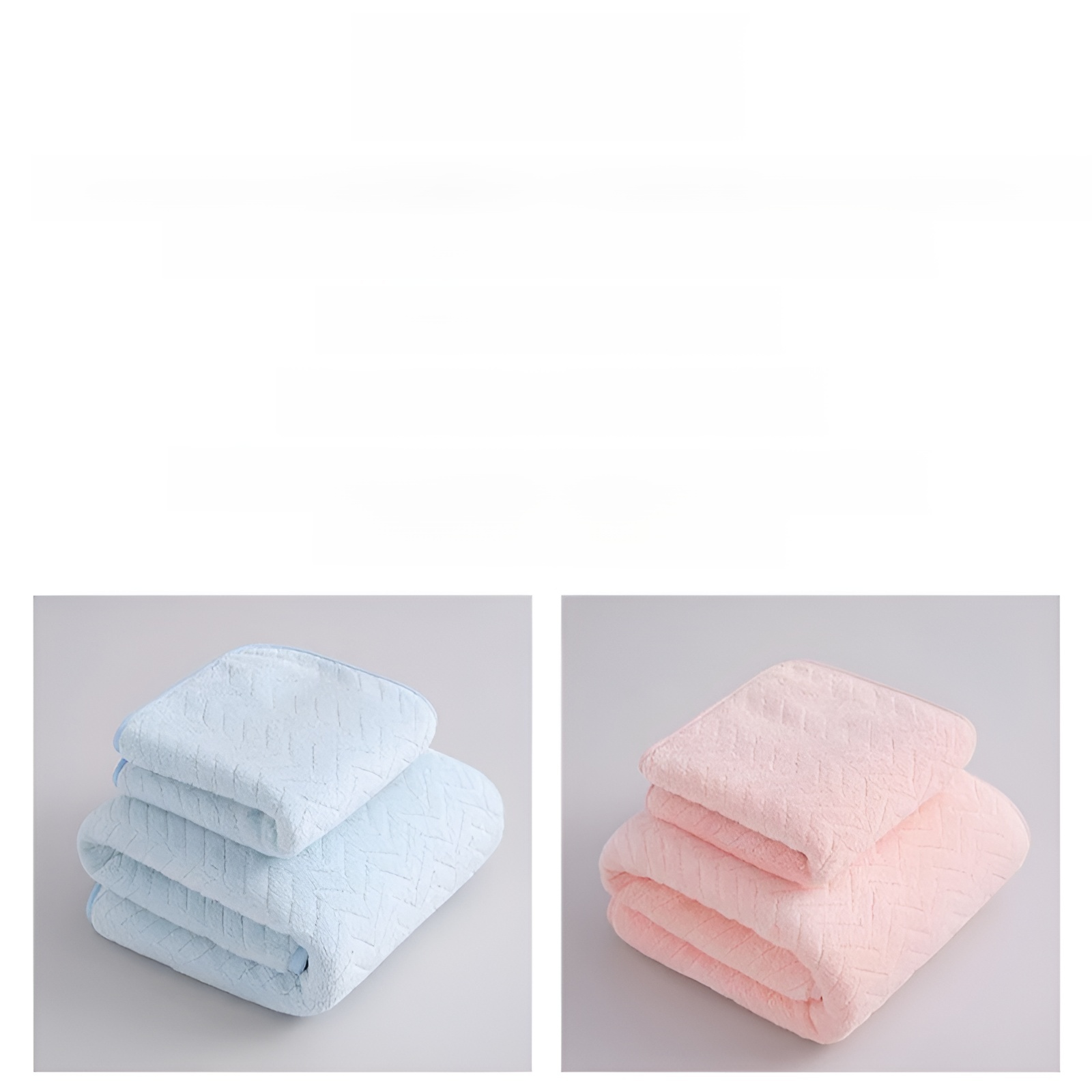 대형 바스타월/비치타월 빠른 흡수 헤어드라이 타월 세트