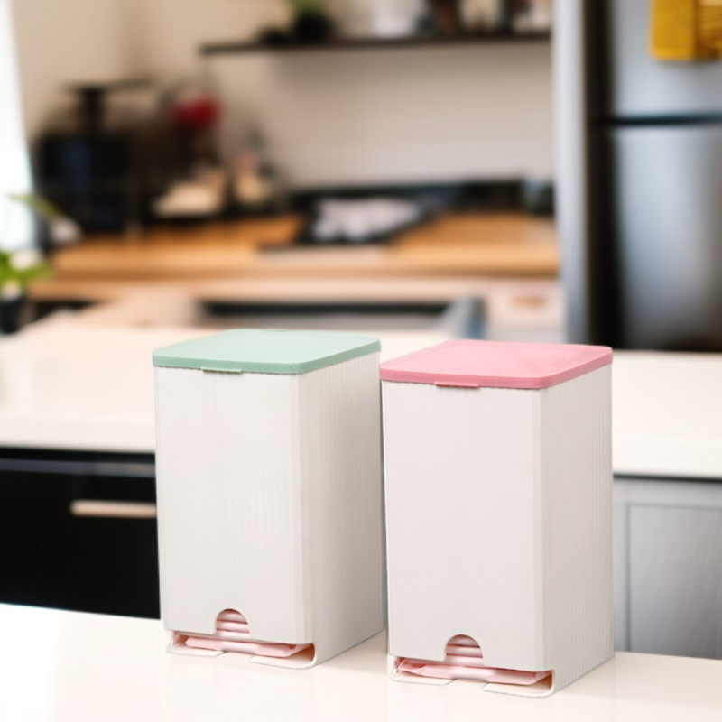 壁貼りタイプの生理用ナプキンボックス 釘なしバスルーム収納ボックス