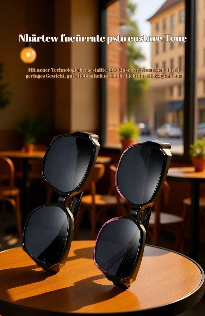 Modische Überzieh-Sonnenbrille für Damen und Herren