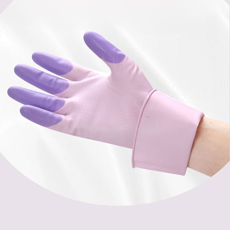 Durable Waterproof and Oil-Resistant Household Gloves